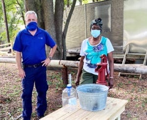 PSD demonstration well gullah museum